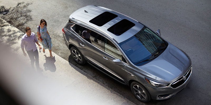 2020 Buick Enclave birds eye view